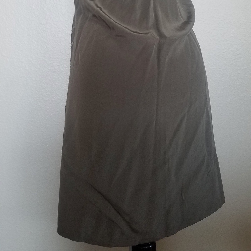 Crystal Beaded Racerback Cocktail dress - Picture 4 of 6
